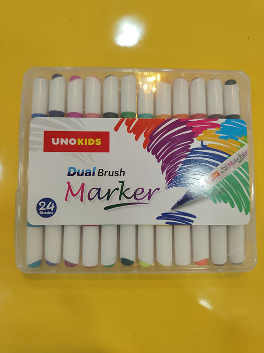 Unikids Dual Brush Marker