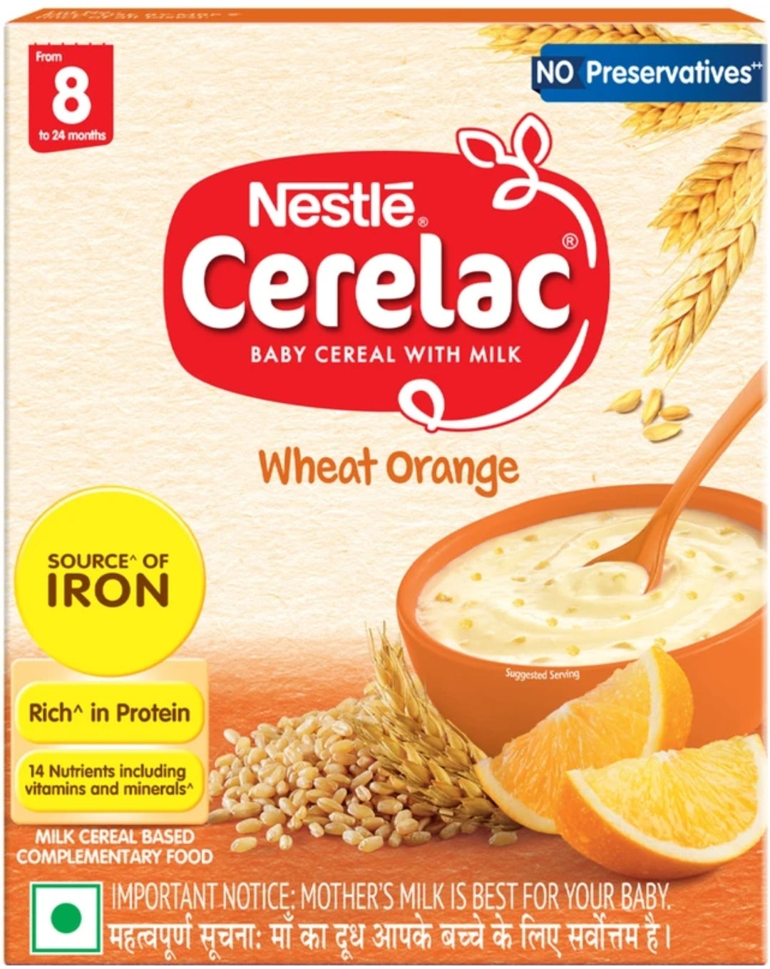 Cerelac wheat&Orange 300g