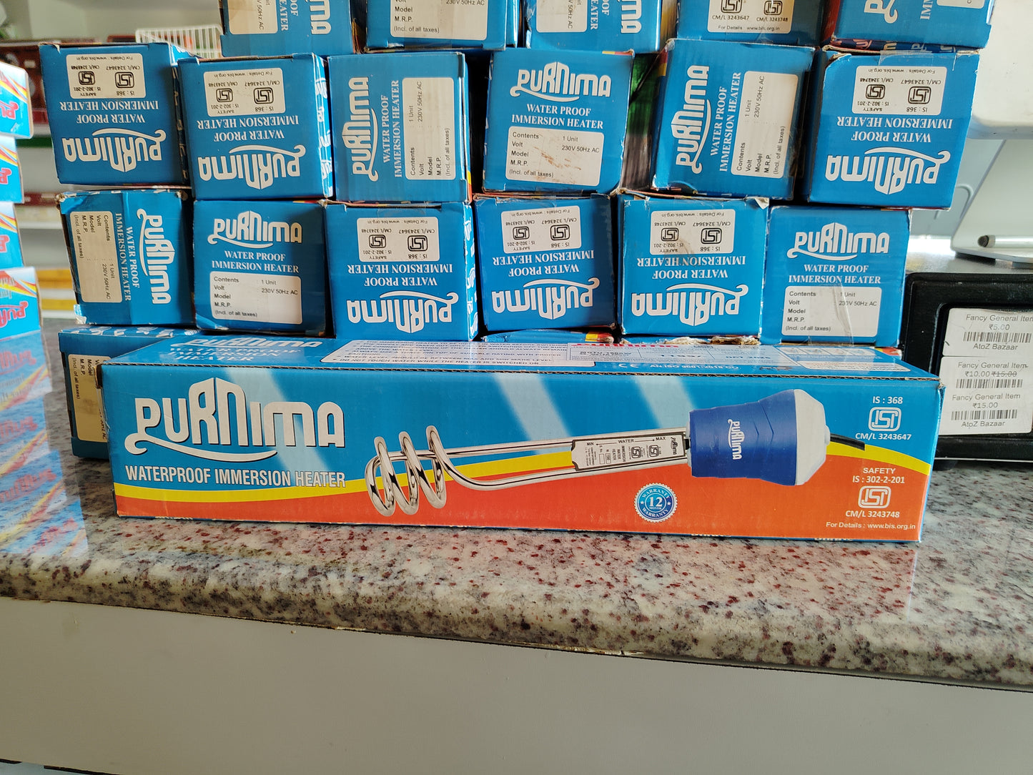 Purnima Motu water heater