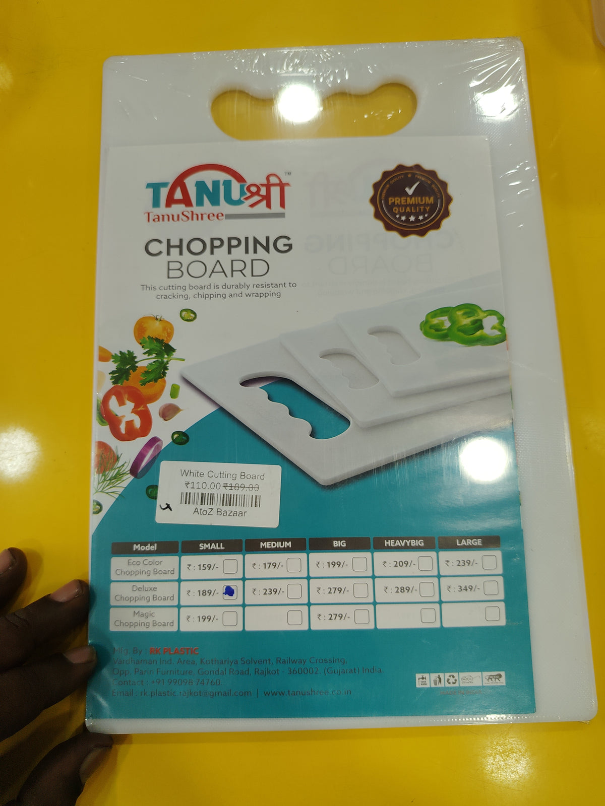 White Cutting Board