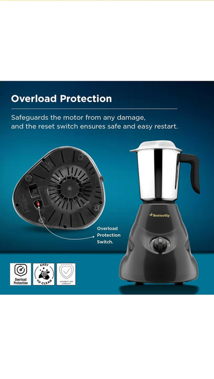 Butterfly mixer grinder