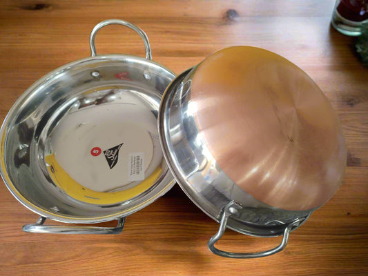 Steel brass Kadai-5