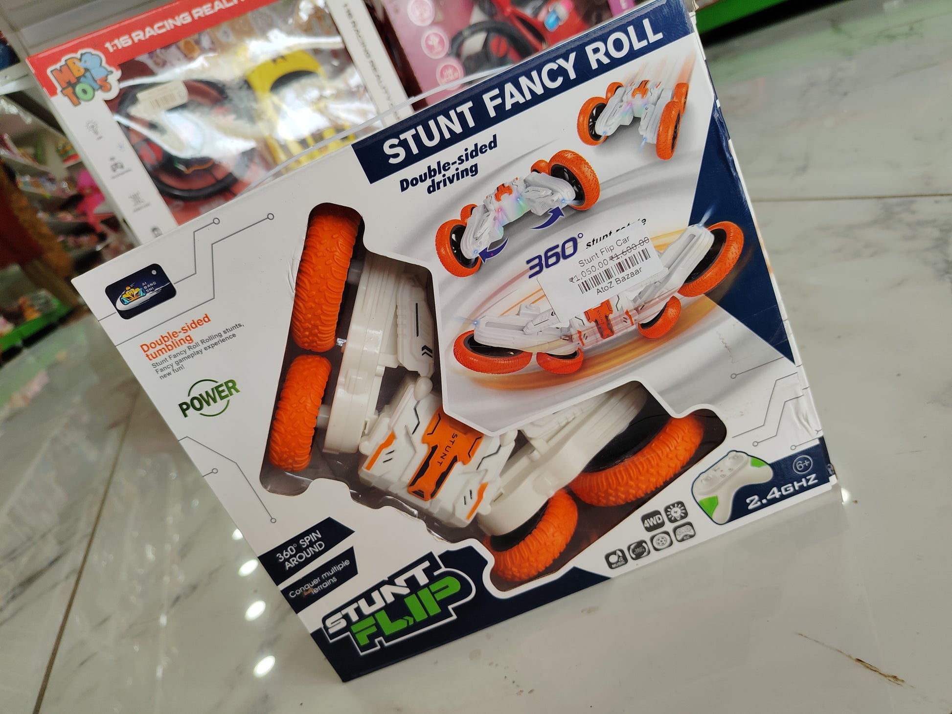 RC Stunt Flip Car