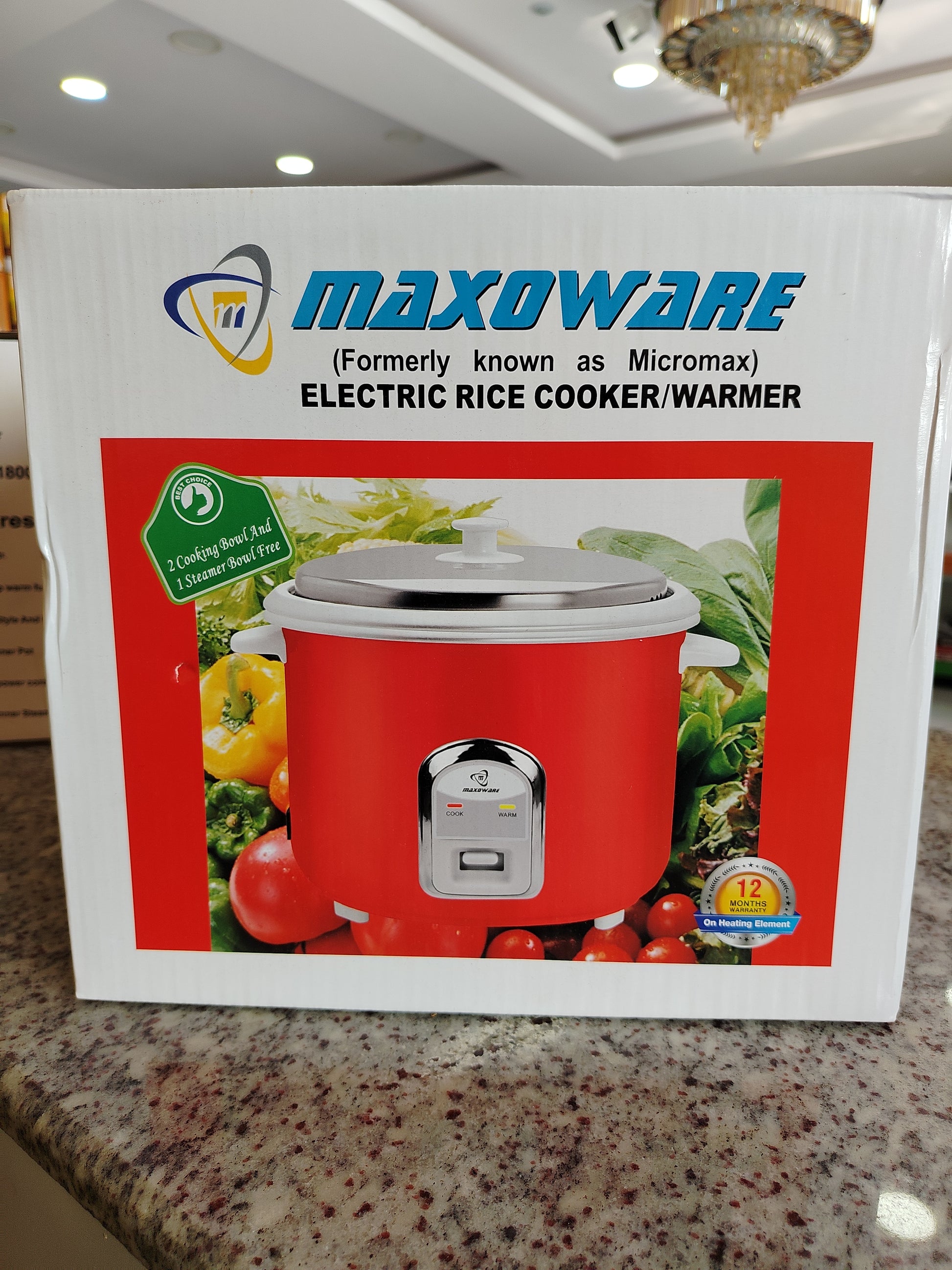 Maxoware Rice cooker 1.8L