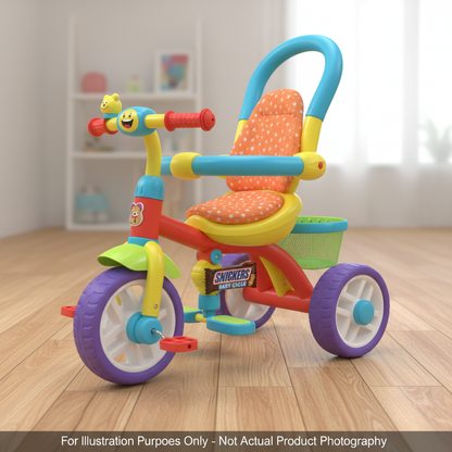 Snickers Baby Cycle - Illustration Only