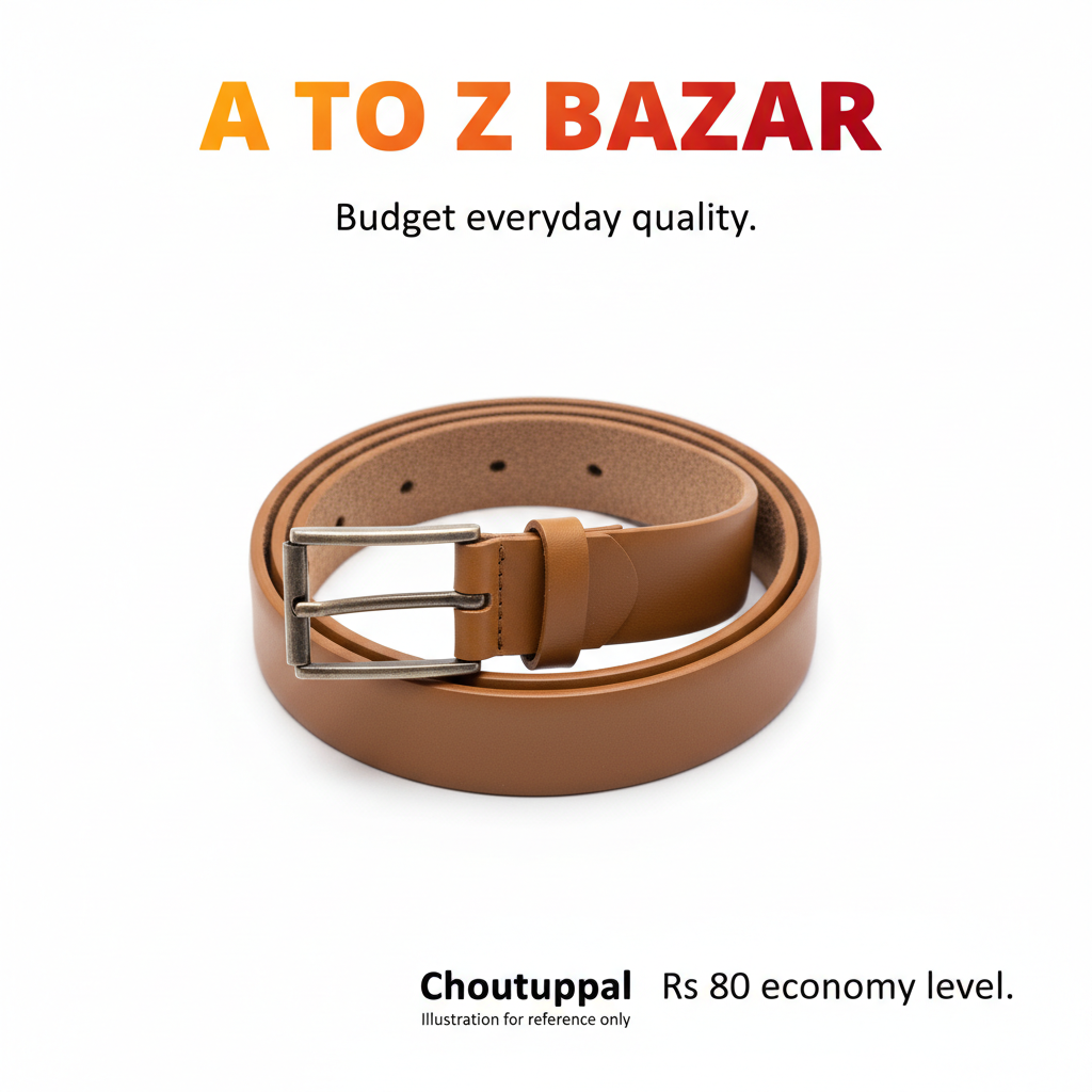 Tan-Brown Economy Belt